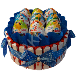 Мини торт из конфет