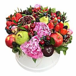 Букет из фруктов и ягод