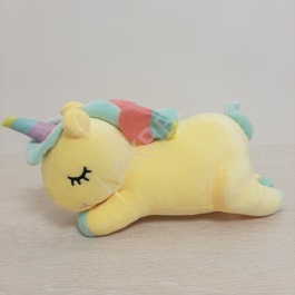 Игрушка Единорог желтый