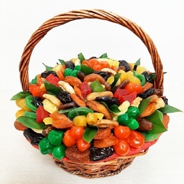 Корзина из сухофруктов 